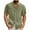 #Army Green, variant on DPTALR George Men's Cotton Linen Short Sleeve Button Down Shirts,Wrinkle Free,Casual Vacation Beach Summer Tops,Army Green,Big and Tall Men XXXL