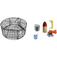 thumbnail image 1 of Vinyl Coated Round Crab Trap with Crabbing Accessory Kit, 1 of 3