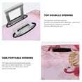 thumbnail image 4 of Haiem Flamingos In The Tropical Forest Luggage Cover Printed Suitcase Covers for Luggage Elastic Washable Suitcase Protector Fits 18-32 Inch Luggage-Medium, 4 of 8
