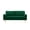 Green, variant on 67" Velvet Sofa Bed, Modern Loveseat with Gold Metal Legs & Bolster Pillows, Space-Saving Velvet Love Seat Sofa for Apartments, Bedrooms & Offices (Green)