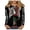 Black, variant on Gunia Halloween Shirts For Women Pumpkin Graphic Print Long Sleeve Crew Neck Casual Thanksgiving Tops Tees Tshirts Beige M-3Xl