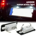 thumbnail image 4 of EIMELI 2Pcs License Plate Light LED Number License Plate Light Reusable Premium Durable Number Plate Lamp Bright White 18 LEDs Plastic Car Auto Number Plate Lamp Light for Car Auto, 4 of 11