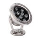 thumbnail image 5 of Foco de fuente colorido impermeable al aire libre llevado de la luz subacuática RGB 9W, 5 of 8