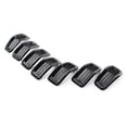 thumbnail image 2 of 7PCS Grille Covers ABS Painted Glossy Black Replacement for Jeep Cherokee 2014-2018, 2 of 7