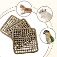 3Pcs Seagrass Bird Mats Parrot Parakeet Natural Grass Woven Net ...