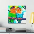 thumbnail image 4 of Love Birds in Bloom - Canvas, 4 of 10