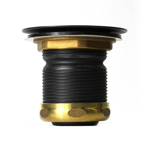 Thrifco Plumbing 4405825 Jr. Duo Kitchen Sink Basket Strainer Assembly 2-1/2 Inch Deep (ORB)