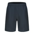 thumbnail image 2 of Gym Shorts Mens Qiggri Men Casual Fashion Sports-Dry Elastic Side Pocket Mid-Waist Shorts Men's Shorts Casual, 2 of 6