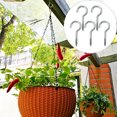 thumbnail image 4 of 100pcs Ceiling Hooks Screw-In Hooks Carbon Steel Cup Hanger Hooks for Home, 4 of 9