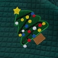 thumbnail image 7 of WIBACKER 0-6M Newborn Baby Boy Christmas Tree Romper Infant Girl Fall Winter Outfits Cotton Button Jumpsuits, 7 of 7