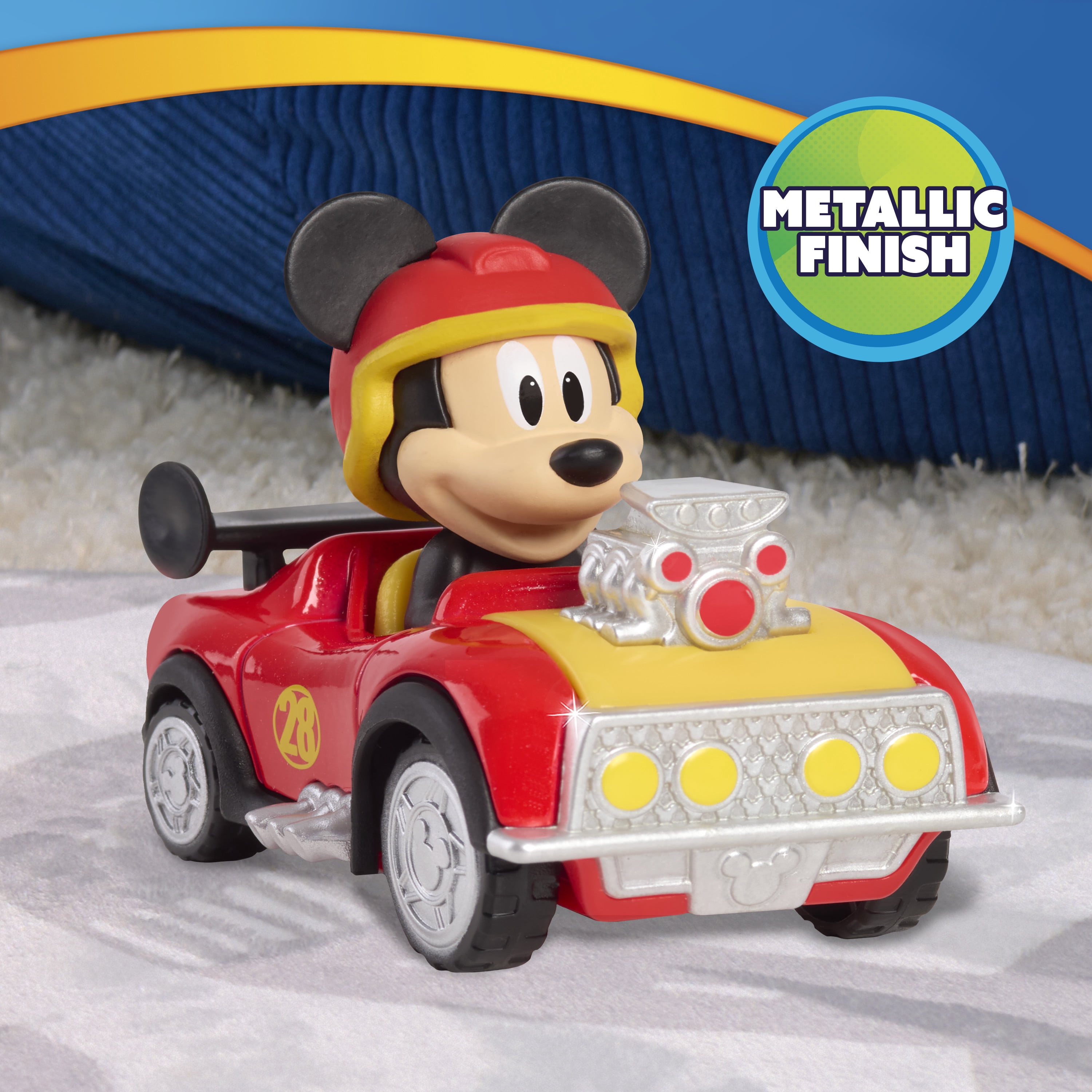 Disney Jr. Mickey Mouse Clubhouse Diecast Vehicle Assortment, Styles May Vary, Kids Ages 3 and up
