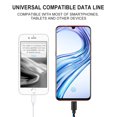 thumbnail image 4 of Cable USB tipo C OLAF de 1 m, 2 m y 3 m con sincronización de datos, nailon trenzado, carga rápida, tipo C, para Samsung S10, S9, Xiaomi MI9, MI8 y Huawei., 4 of 5
