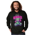 thumbnail image 5 of Cool Urban No Worries Teddy Bear Hoodie Sweatshirt Women Men Brisco Brands S, 5 of 6