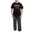 thumbnail image 5 of CafePress - Hockey Grandpa Men's Dark Pajamas - Men's Dark Loose Fit Cotton Pajama Set, 5 of 7