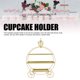 thumbnail image 3 of Posto De Cupcake Stand, 13.78x3.94in 3 TIER TOUL Tower Possert Possert Party, Tope De Pastel De Taza Bandeja Para Servir Para Cupcakes Donas Frutas Para La Fiesta De La Fiesta, 3 of 7