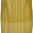 thumbnail image 4 of CosmoLiving by Cosmopolitan 18", 14"H Yellow Ceramic Vase, Set of 2, 4 of 8