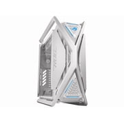 ASUS ROG Hyperion GR701 EATX full-tower computer case with Semi-open structure, tool-free side panels, supports up to 2 x 420mm radiators, built-in graphics card holder, 2x front panel Type-C