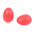 thumbnail image 2 of 5 Paires d'Œufs Musicaux en Plastique Maracas Shakers Rouges, 2 of 7