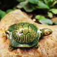 thumbnail image 4 of Simulated Ornament Ornament Mini Feng Shui Money Tortoise Figurine Ceramic Statue for Bonsai Fish Tank Decoration Ceramic Money, 4 of 8