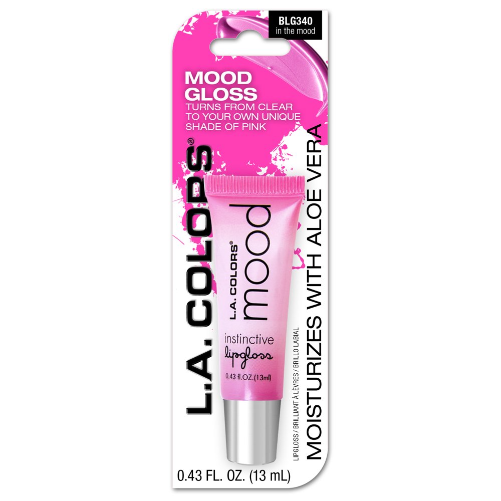 LA Colors Mood Lipgloss, In The Mood, 0.13 Oz