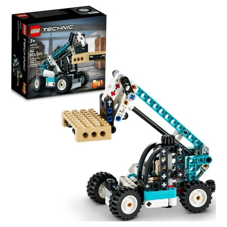 UPC: 0673419351812 | LEGO Technic Telehandler 42133 2in1 Educational Toy  Forklift to Tow Truck Construction Toy Building Set  Model Truck Toys for Kids  Boys and Girls Aged 7 Plus