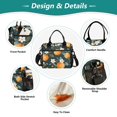 thumbnail image 3 of FORMRS Insulated Lunch Bag Unisex Large Capacity with Shoulder Strap, Green Oranges, 3 of 6