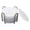 White, variant on 8 Pcs Cotton Rope Placemats With Metal Stand Woven, Thickened Multipurpose Drink Coasters, Minimalist Non-Slip Tabletop Cup Coasters for Living Room, Kitchen, 0.2x4.4 Inch, Gray