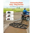 thumbnail image 5 of ATV UTV Drag Harrow 84" Wide, Tow Behind Steel Gravel Grader, Landscaping Rake, 5 of 11
