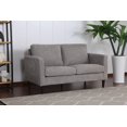 thumbnail image 2 of Topline Home Furnishing Ensemble de canapé gris 3 pièces, 2 of 4