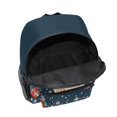 thumbnail image 6 of FORMRS School Backpack with Front Zippered Pocket 12" Student Travel Daypack, Blue Christmas Santa, 6 of 6