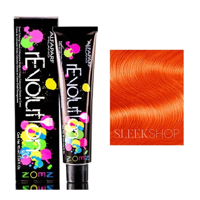 Crema para teñir el cabello Alfaparf Milano Revolution Neon Dynamic Orange