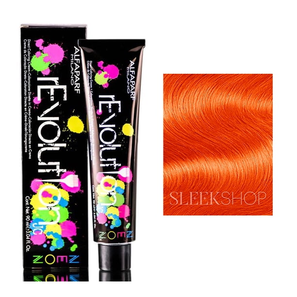 Crema para teñir el cabello Alfaparf Milano Revolution Neon Dynamic Orange