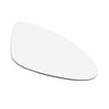 Car Rearview Mirror Glass with Backing Plate Heated Right for Porsche Cayenne