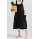 thumbnail image 4 of Delantal De Lino De Algodón, Delantal De Trabajo Elegante Para Mujer De Amplia Aplicación, Lavable, Hermoso Para Cafetería, 4 of 5