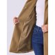thumbnail image 5 of Abrigo de mujer INSPIRE CHIC de longitud media con cuello alto, de un solo botón, abrigo de invierno, color camello, talla S, 5 of 6