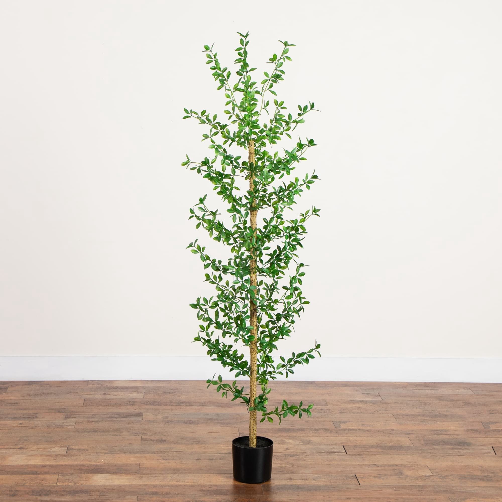 Nearly Natural 7ft. Artificial Shady Lady Black Olive Tree
