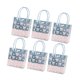 thumbnail image 4 of 6 Piezas Bolsa de Regalo con Asas PVC Transparente Reciclable para Detalle de Fiesta Porta Bouquet Adecuado para Bodas Fiestas Infantiles Shower, 4 of 9