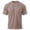 Brown, variant on Men's Heavyweight Streetwear Tees with Drop Shoulder Design and Vintage Washed Finish Featuring Soft Cotton Blend Fabric Army Green XXL
