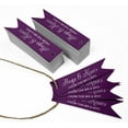 thumbnail image 3 of Inkdotpot Silver Foil Paper Hang Tags Hugs & Kisses From The Wedding Favor Tags 100 Pieces, 3 of 6