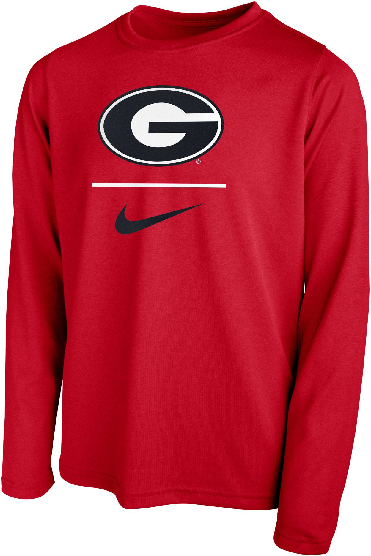 Nike Nike Youth Bulldogs Red Legend Stacked Long