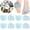 4 Pairs*Blue, variant on 4 Pairs  Silicone Toe Separators for Women,  Bunion Corrector Breathable and Soft,  Toe Separators for Women and Men (4 Pairs*Blue)