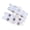 transparent, variant on Dualoai Ice Cleats 5 Spikes for Footwear Crampons for Running Mountaineering Outdoor black