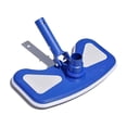 thumbnail image 2 of Pool Cleaning Head,Vacuum Head Brush Swimming Pool Cleaner Pond,Swimming Pool Cleaning Head Vacuum Head Clean, Brush Suction Cleaner Head Pond Skimmer,Weighted Triangular Triangle Shape, 2 of 9