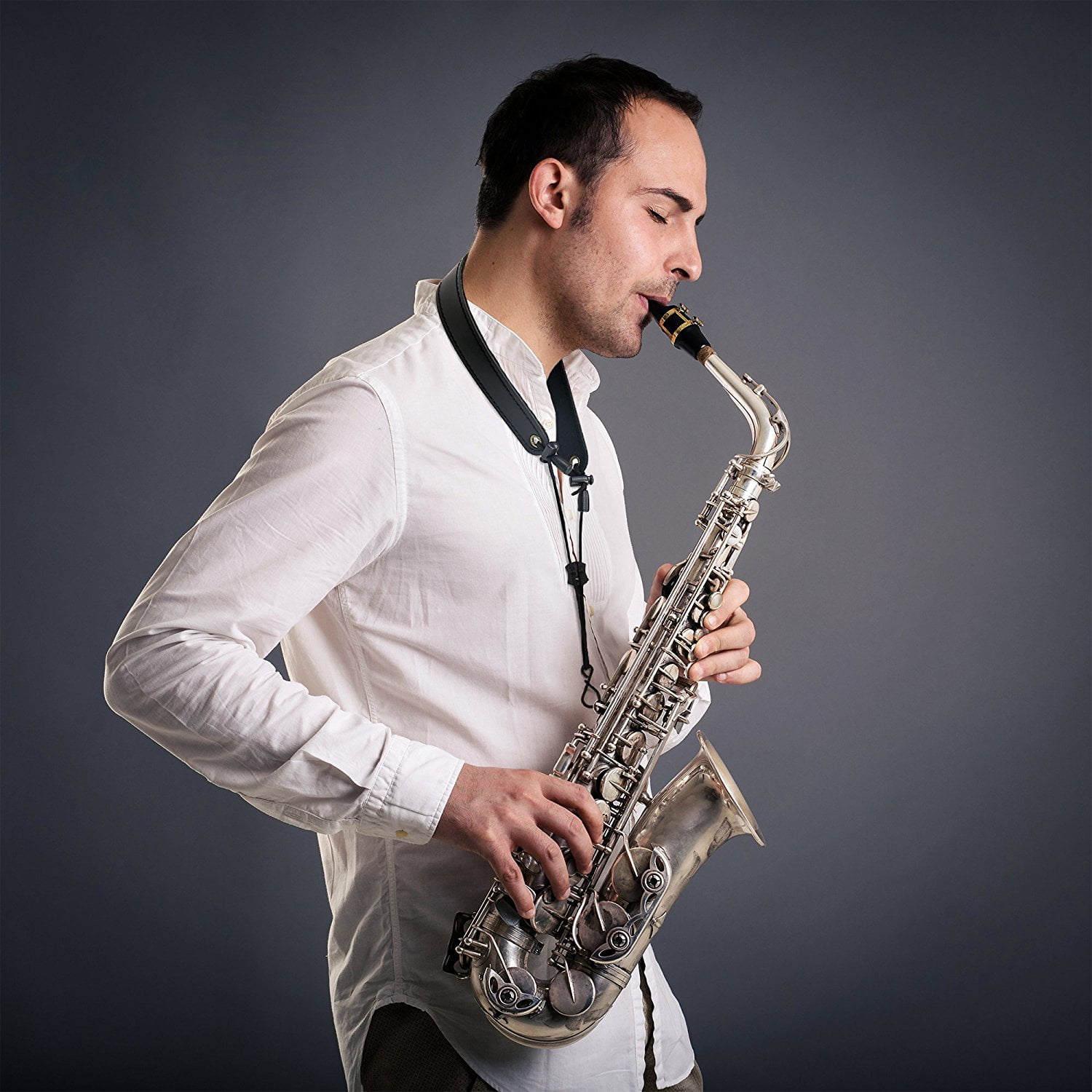 Saxophone Neck Strap with Extra Comfortable Design Ideal for Tenor and