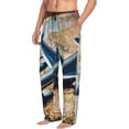thumbnail image 6 of Sikiie Airplane World Map Adventure Pajama Pants Men, PJ Bottoms, Sleep & Lounge Pants-Medium, 6 of 6
