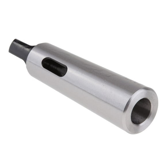 Adaptadores Argados de Reducción Macarena para Fresado del Torno MT4 a MT2 12.5x3cm Color Plata