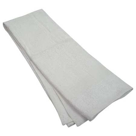 R & R TEXTILE 62200 Bath Towel, 22x44 In., White, Pk 12