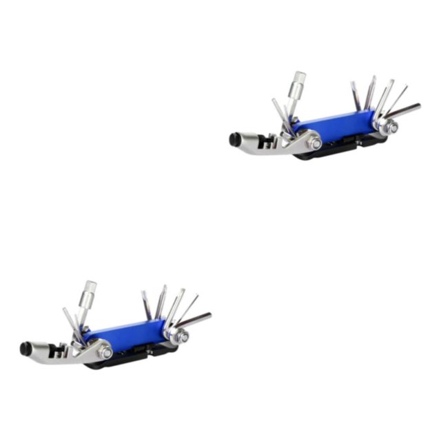 Kit de herramientas de reparación de bicicletas Wosthever 2Conjunto Azul