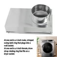 thumbnail image 3 of Dryer Vent Periscope, 2inx 6in Robust Structure 4in Connector Dryer Vent Kit  for Home Laundry, 3 of 7