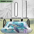 thumbnail image 6 of Bulopur Sea Turtle Golf Seat Covers for Cart Breathable Soft Golf Cart Seat Towel Blanket with 4 Pockets Fits for EZGO, Yamaha, Club Car and More 2 Person Seats Club Car, 6 of 8